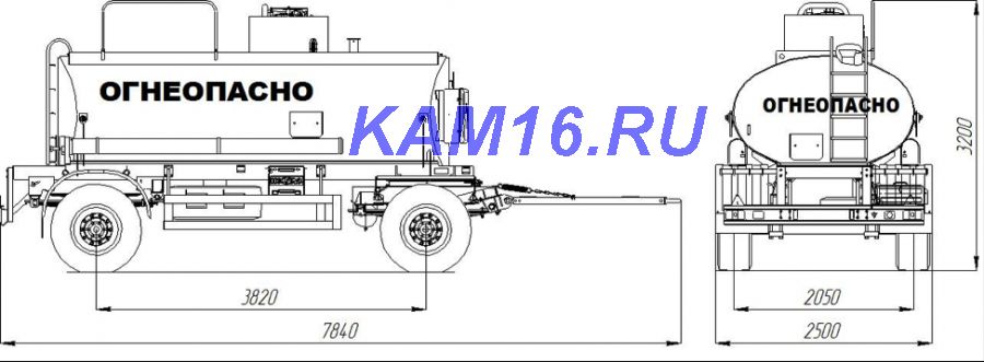 купить ПРИЦЕП ЦИСТЕРНА НЕФАЗ 8602-03 ПРИЦЕП ЦИСТЕРНА НЕФАЗ 8602-03, PRITsEP TsISTERNA NEFAZ 8602-03