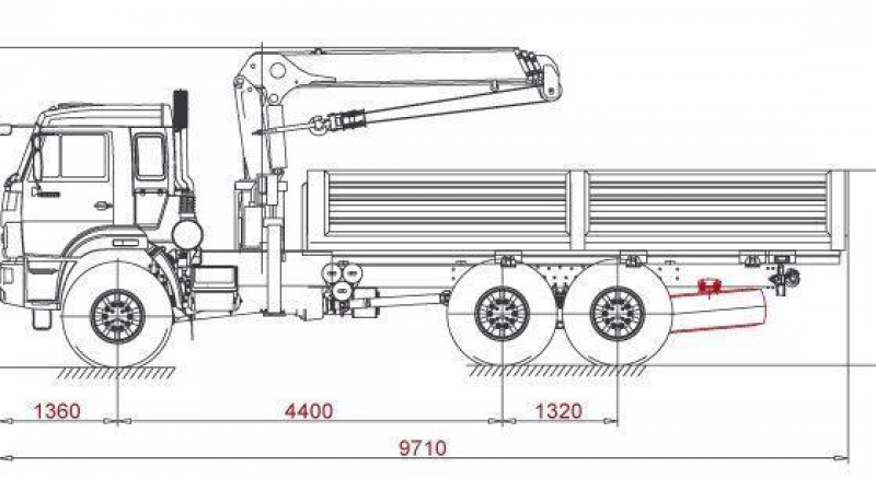 КамАЗ 43118 с КМУ UNIC UR V-504 (65861-62012-46) Спецтехника КАМАЗ